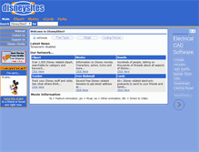 Tablet Screenshot of disneysites.com